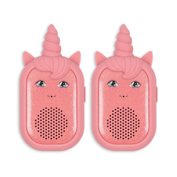 Walkie talkie - Glitter unicorn pink